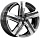 ����������� ���� ����� K&K KP004 7,5x19 5x114,3 ET53 DIA67.1 diamond black gris Hyundai Tucson